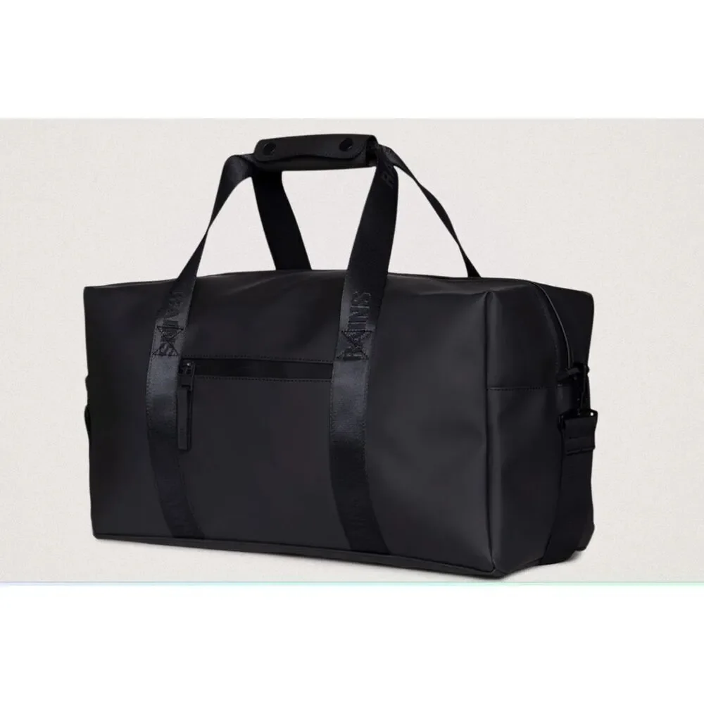🆕 RAINS TRAIL GYM BAG BLACK NWT #14380